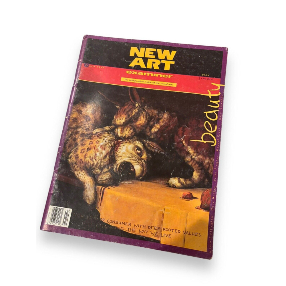 Rare Vintage Art Examiner Magazine April 1994